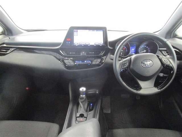 Used Toyota CHR Hybrid 2016 Model White Pearl color photo: Interior view