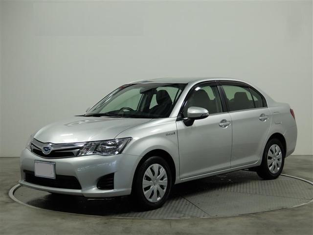 Toyota Corolla Axio Hybrid used car 2015 model Silver color photo: Front view