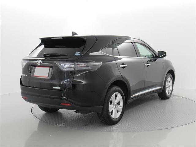 Used Toyota Harrier 2015 Model Black body color photo: Back view