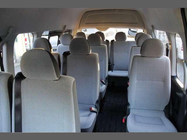Used Toyota Hiace Commuter 2014 Model Silver color: Interior photo