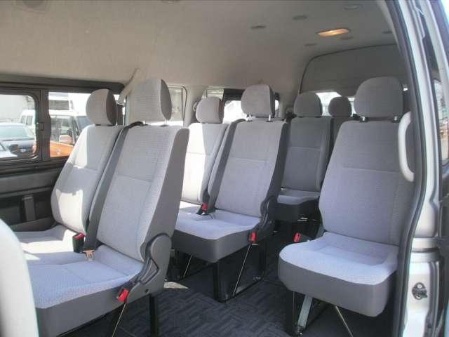 Used Toyota Hiace Commuter 2016 Model Silver color: Interior photo
