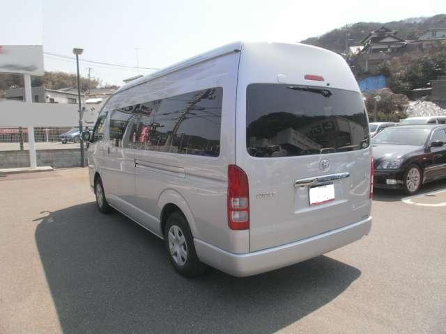 Used Toyota Hiace Commuter 2016 Model Silver color: Back photo