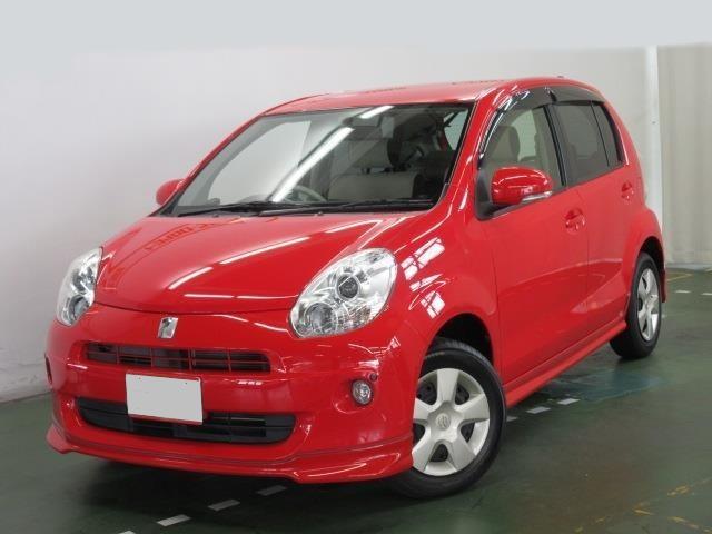  Used Toyota Passo 2012 model Red body color photo: Front view