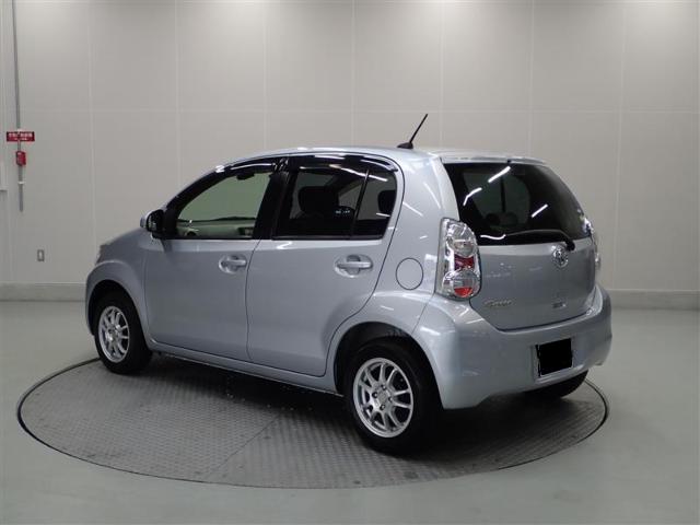  Used Toyota Passo 2012 model Silver body color photo: Back view