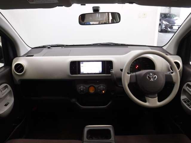 Used Toyota Passo 2013 model Black body color photo: Interior view