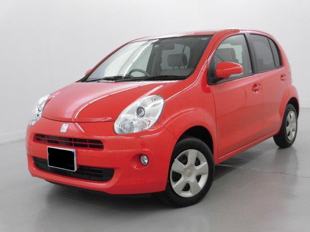  Used Toyota Passo 2013 model Red body color photo: Front view