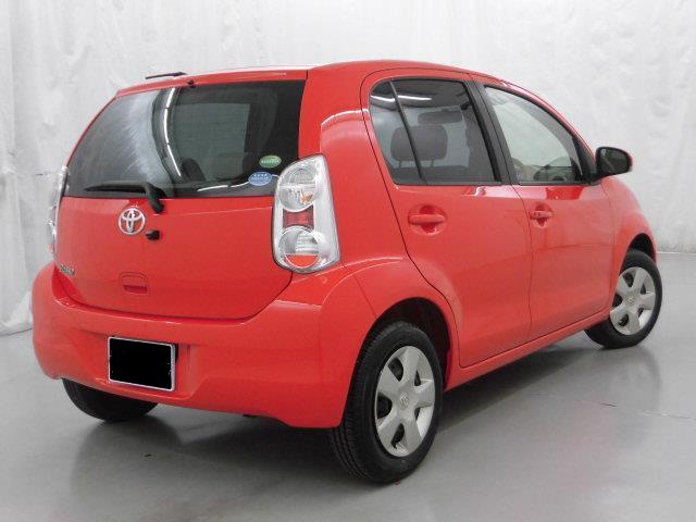  Used Toyota Passo 2013 model Red body color photo: Back view