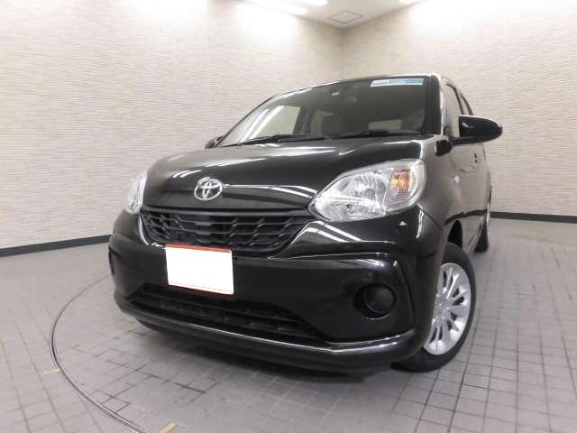 Used Toyota Passo 2016 model Black body color photo: Front view