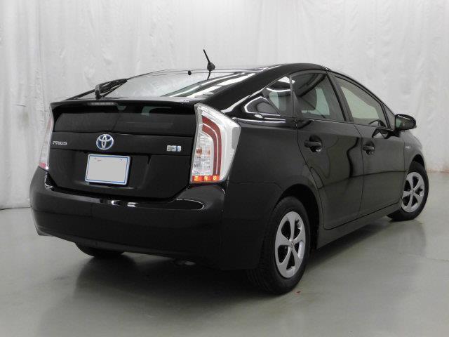 Used Toyota Prius 2014 Model Black color picture: Back view