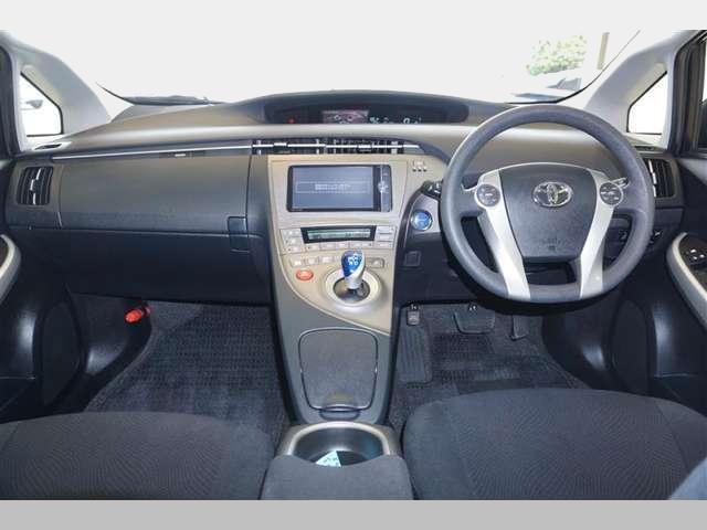 Used Toyota Prius 2014 Model Red color picture: Interior view