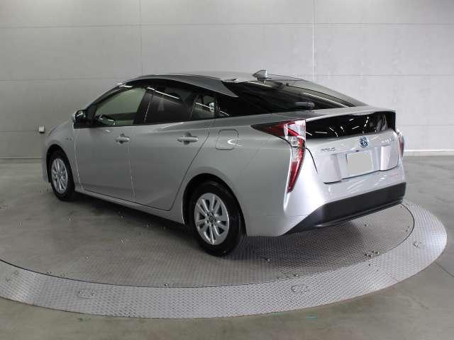 Used Toyota Prius 2015 Model Silver color picture: Back view