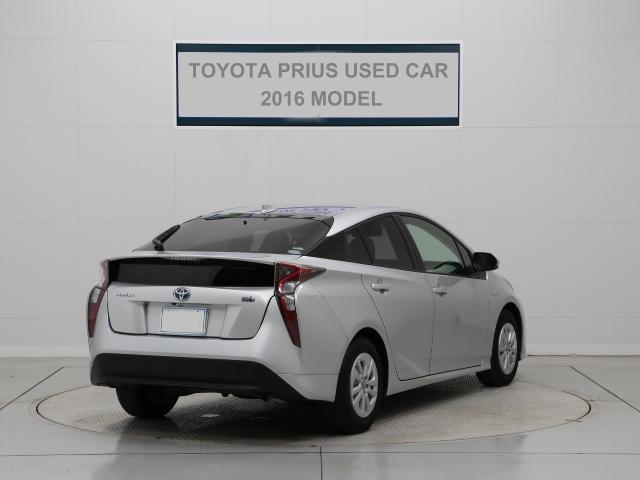 Used Toyota Prius 2016 Model Silver color picture: Back view