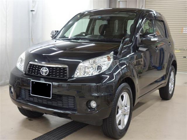 Used Toyota Rushr 2008 model Black color photo: Front view