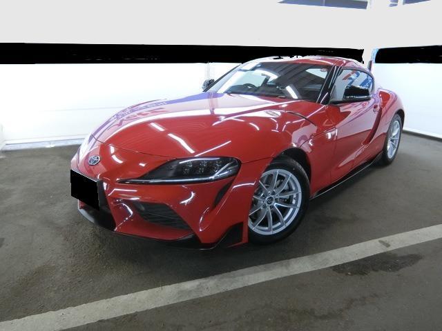 Used Toyota Supra SZ 2019 Model Red color photo:  Front view image