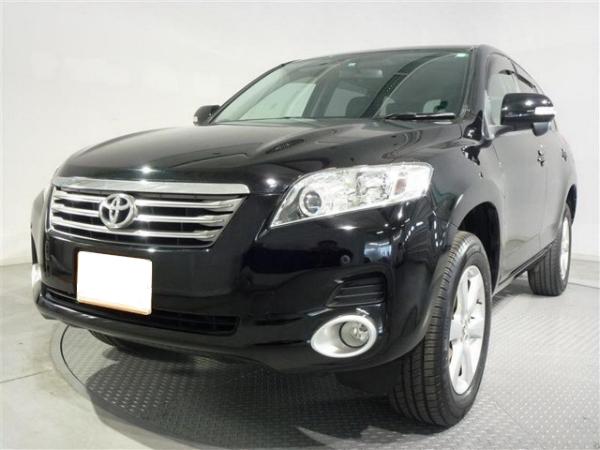 Toyota Vanguard used car 2008 model Black color photo: Front view