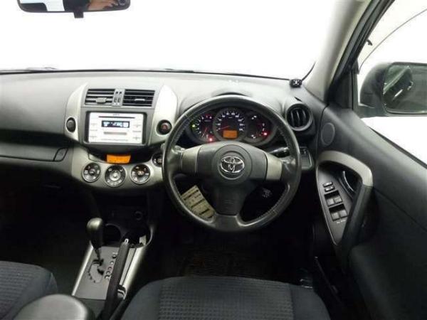 Toyota Vanguard used car 2008 model Black color photo: Interior view