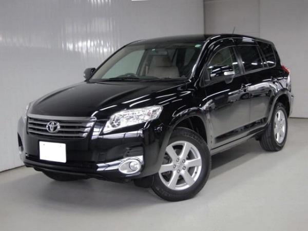 Toyota Vanguard used car 2009 model Black color photo: Front view