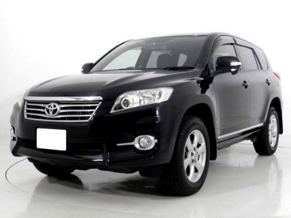 Toyota Vanguard used car 2010 model Black color photo: Front view