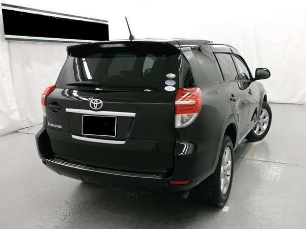 Toyota Vanguard used car 2011 model Black color photo: Back (Rear) view