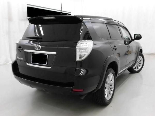 Toyota Vanguard used car 2012 model Black color photo: Back (Rear) view