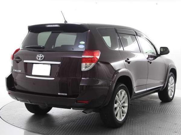 Toyota Vanguard used car 2012 model Wine Red color photo: Back view (Rear image)