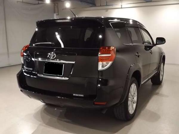 Toyota Vanguard used car 2013 model Black color photo: Back (Rear) view