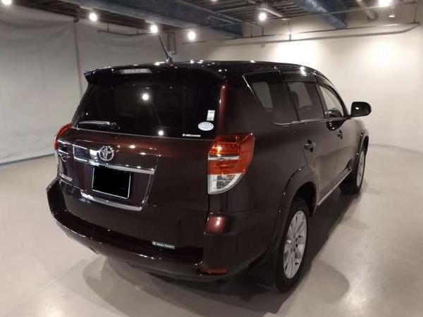 Toyota Vanguard used car 2013 model Wine Red color photo: Back view (Rear image)