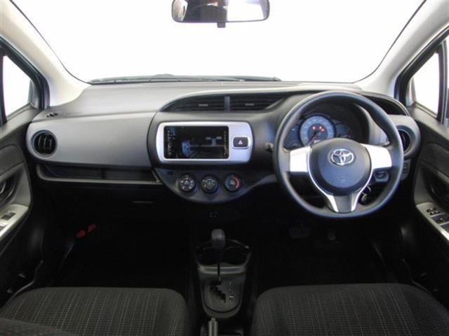 Used Toyota Vitz 2014 Blue photo: interior view