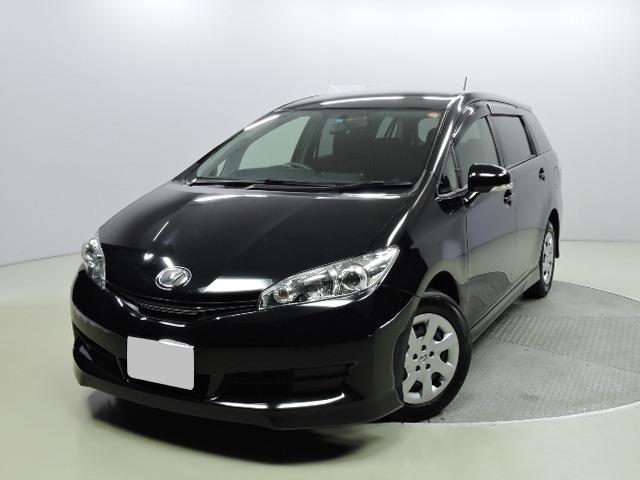 Toyota Wish used car 2015 Model Black colour: Front view