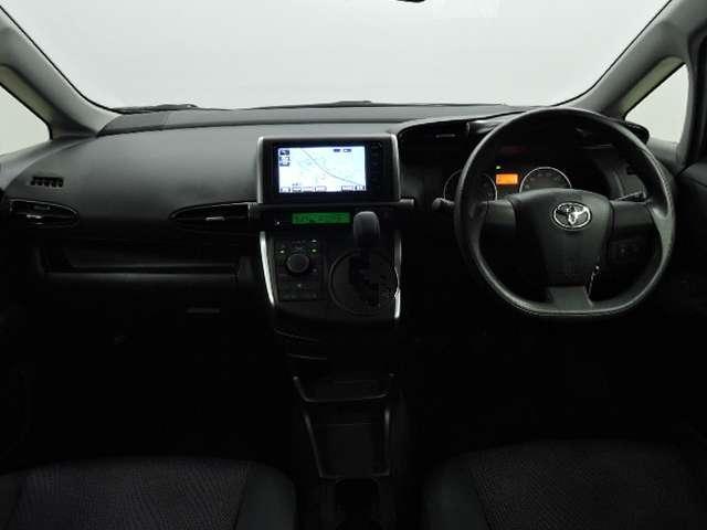 Toyota Wish used car 2015 Model Black colour: Interior view