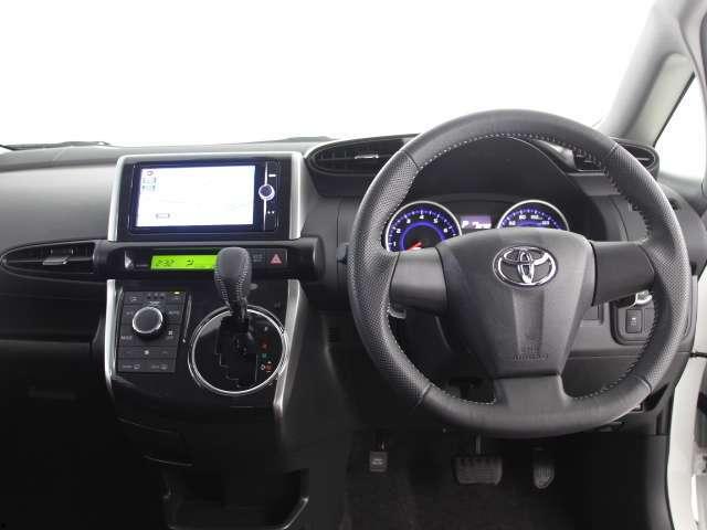 Toyota Wish used car 2015 Model Pearl White colour: Interior view