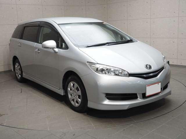Toyota Wish used car 2015 Model Silver colour: Front view