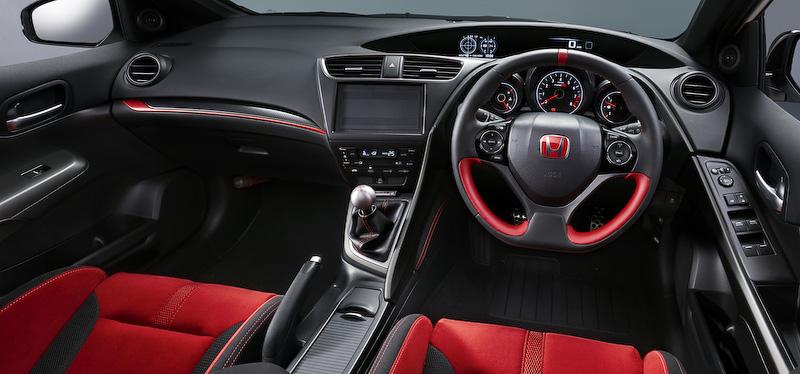 New Honda Civic Type R photo: Back Cockpit view