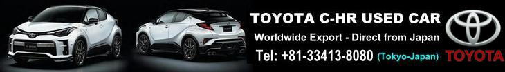Toyota CHR Hybrid for sale in Japan