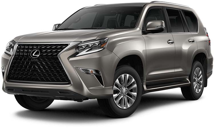 New Lexus GX Left Hand Drive body color: Sonic Titanium