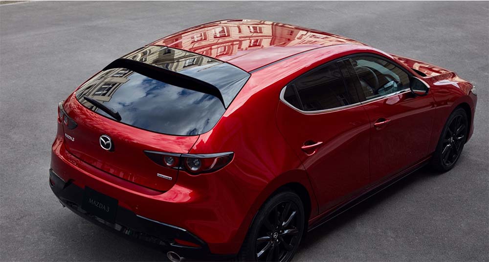 New Mazda 3 Hatchback Left Hand Drive photo: Front view image