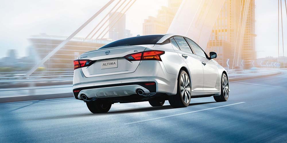New Nissan Altima Left Hand Drive photo: Back view image