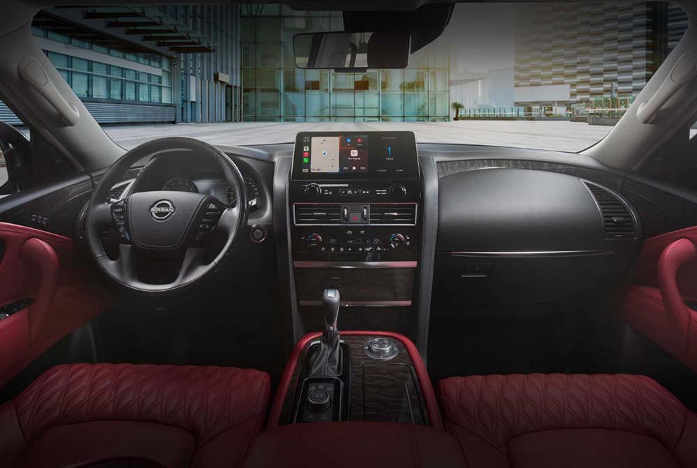 New Nissan Patrol Left Hand Drive photo: Cockpit view image