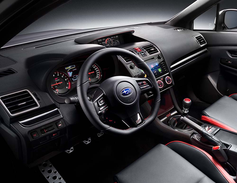 New Subaru WRX STI Left Hand Drive photo: Cockpit view image