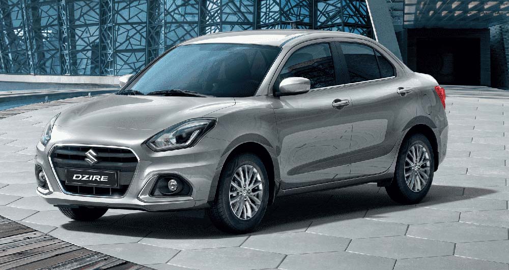 New Suzuki Dzire Left Hand Drive photo: Front view image