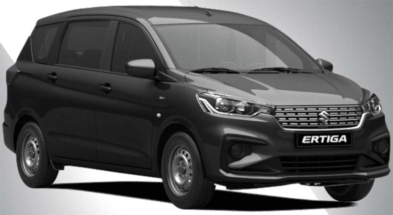 New Suzuki Ertiga Left Hand Drive body color: Cool Black Pearl Metallic