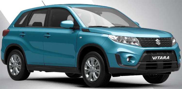 New Suzuki Vitara Left Hand Drive body color: ZQN