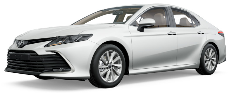 Toyota Camry Hybrid Left Hand Drive body color: Platinum White Pearl Mica