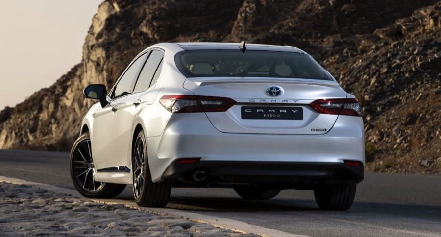 Toyota Camry Hybrid Left Hand Drive photo: Back view