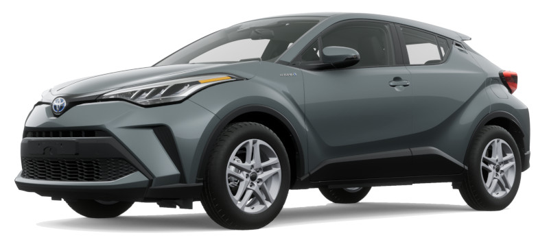 Toyota CH-R Hybrid Left Hand Drive body color: Black / Celestite Gray Metallic