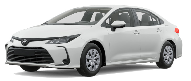 Toyota Corolla Left Hand Drive body color: Super White