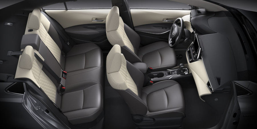 Toyota Corolla Left Hand Drive photo: Interior view