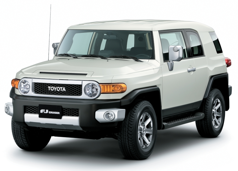 Toyota FJ Cruiser Left Hand Drive body color: White / Beige