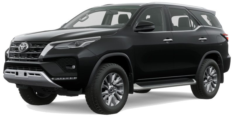 Toyota Fortuner Left Hand Drive body color: Attitude Black Mica