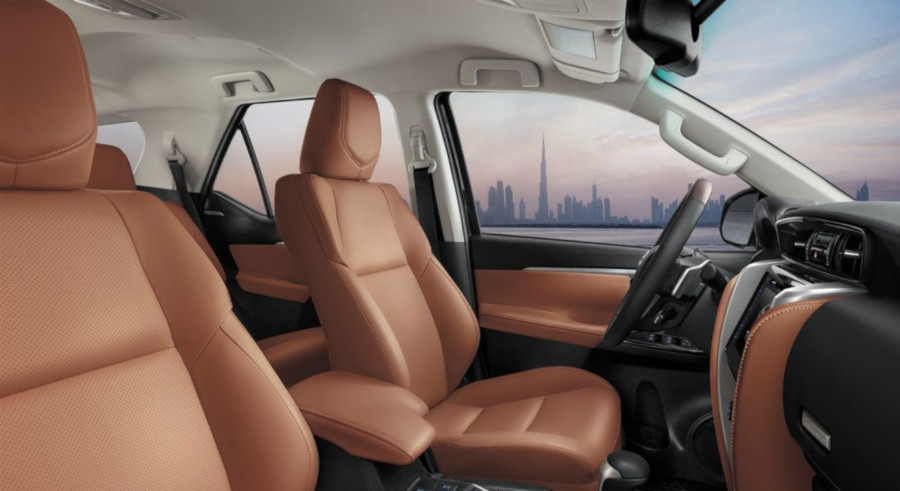 Toyota Fortuner Left Hand Drive photo: Interior view